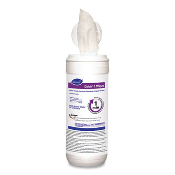 Diversey™ Oxivir 1 Wipes, 7" X 8", 60-canister, 12-carton freeshipping - TVN Wholesale